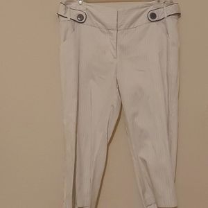 3/4 women's pant black/white